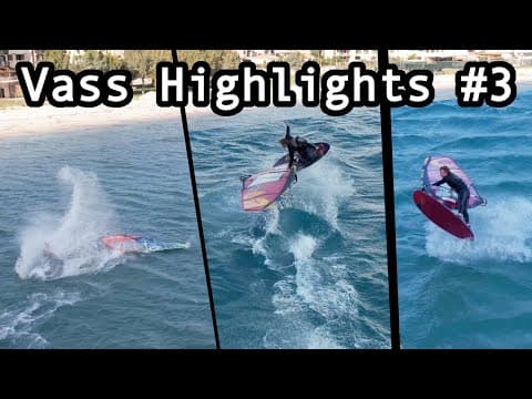 Vass Crosshore Highlights 3 - Mega wind in April! π₯