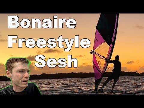 π
Day 2 in Bonaire - SUNSET FREESTYLE SESSION π₯